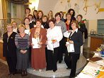Zaključek usposabljanja prostovoljk in prostovoljcev za vodenje skupin starih ljudi za samopomoč v Laškem, november 2008