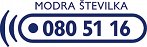 modra številka