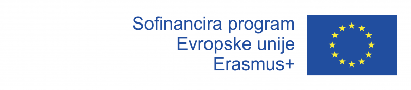 logo EU in napis Erasmus